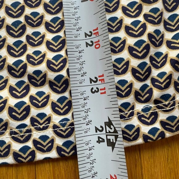 J.McLaughlin Size L Multi Geo Mod Catalina Cloth Long Sleeve Button-Up Shirt - Picture 10 of 16